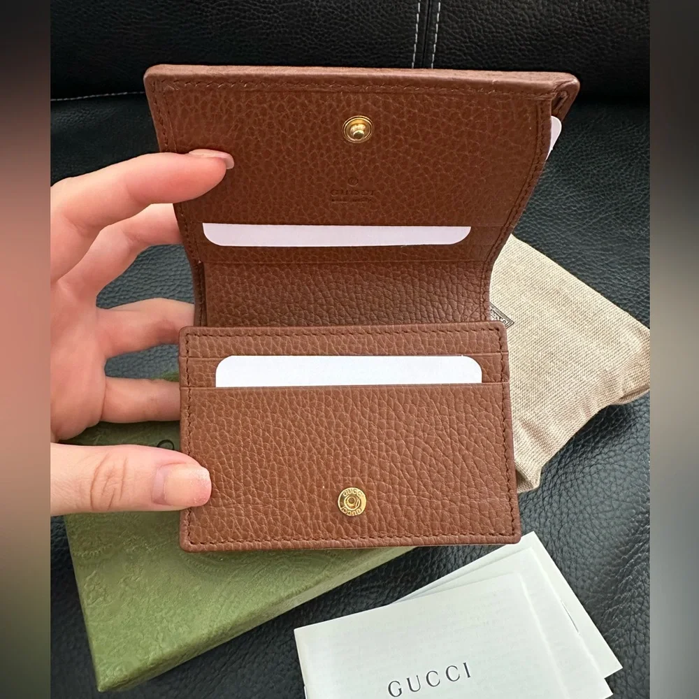 Gucci Horsebit Mini Denim Wallet - Picture 4 of 6
